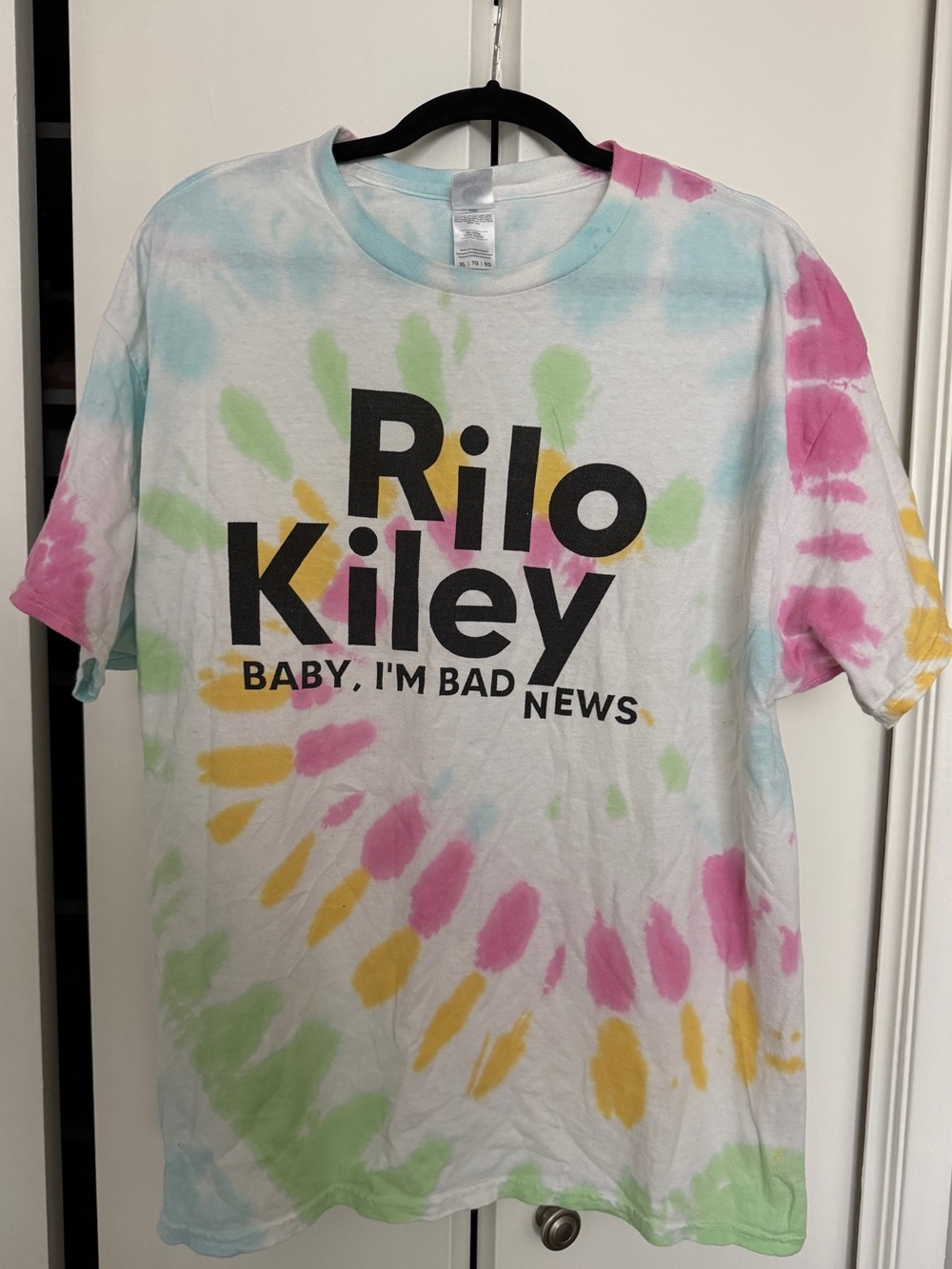 Rilo Kiley | Tie Dye Baby I’m Bad News Tour T-Shirt | Size XL | EUC